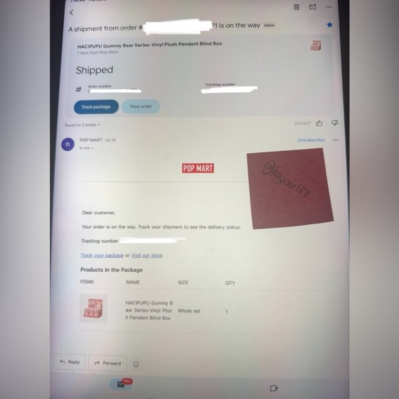 Pineapple - Hacipupu Gummy Bear Series - Plush Pendant - Picture 3 of 7